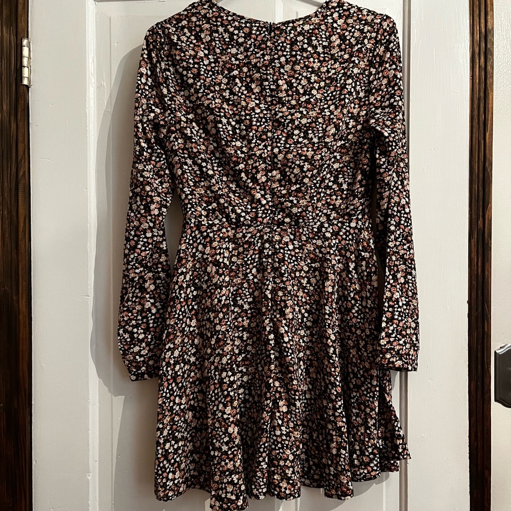 NWOT Shein floral shift dress size xs